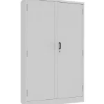 ARMARIO METAL AL-16011/200X120X400/CH26 CERRRADURA LUNASA