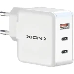 CARGADOR DE PARED XIO-XI-CG85 65W USB-A/2USB-C WHITE