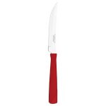CUCHILLO P/ASADO 4¨ROJO NEW KOLOR BLISTER X12
