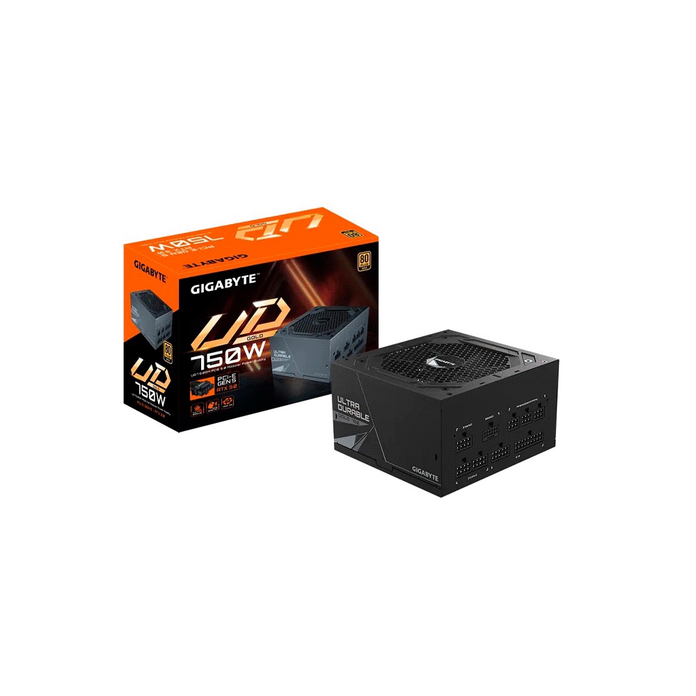 fastrax_105941_6a4263d35f189.jpg FUENTE GIGABYTE 750W 80 PLUS GOLD FULL MODULAR BIVOLT GP-UD750GM PG5 - Imagen 1