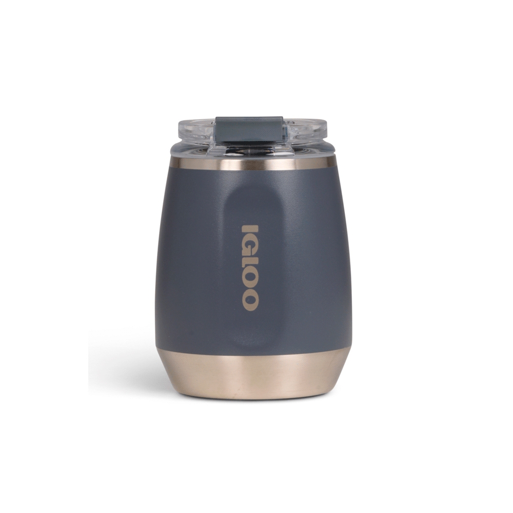 fastrax_107969_6a4263d8b37d2.jpg VASO TERMICO IGLOO 300ML P/VINO CARBONITE C/TAPA 71237 - Imagen 1