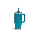 VASO TERMICO IGLOO 950ML  AZUL MODERNO  C/PAJITA 71223