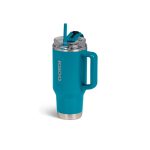 VASO TERMICO IGLOO 950ML  AZUL MODERNO  C/PAJITA 71223 - Imagen 3