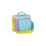 BOLSA TERMICA IGLOO 9 LATAS VERTICAL LUNCH RETRO LILA 63082 - Imagen 2
