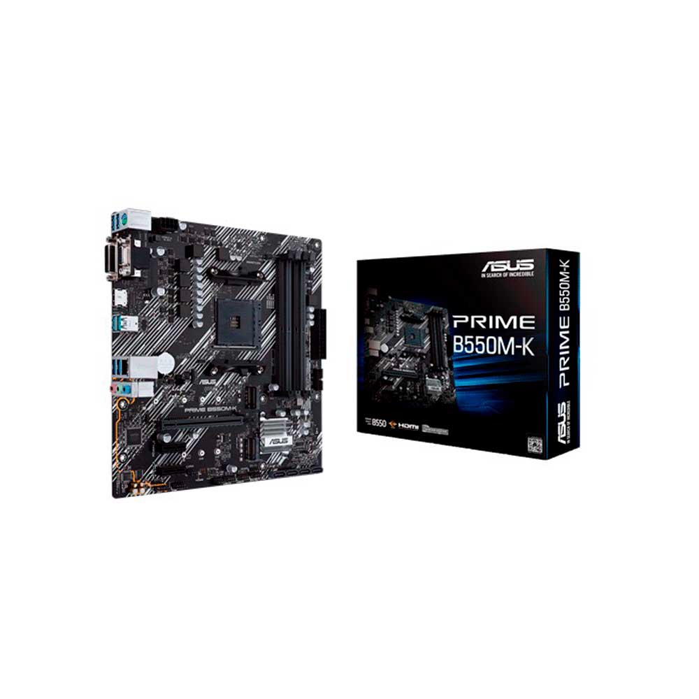 fastrax_131162_6a288352c57b7.jpg PLACA MADRE ASUS AM4 PRIME B550M-K V/S/R/DVI-D/HDMI/2M2/DDR4/USB3.2/MATX - Imagen 1