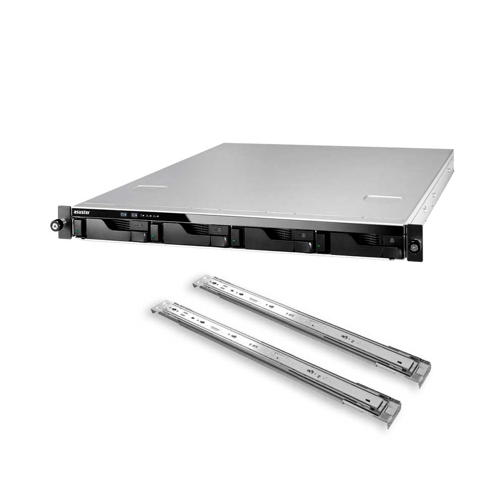 fastrax_82112_6a2902f5bbb49.jpg ALMACENAMIENTO NAS ASUSTOR AS6504RS QC2.1/4BAY/8GB/4-GBLAN/USB3.2 + RIEL - Imagen 1