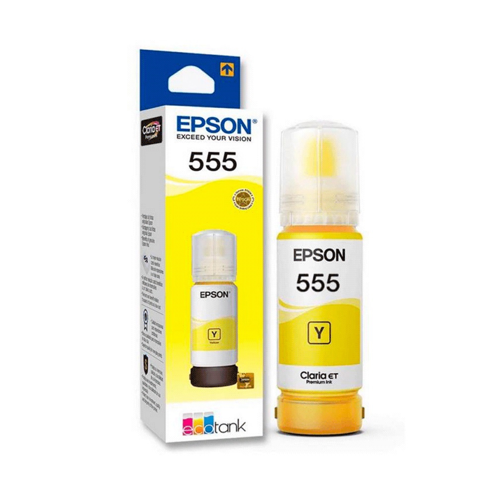 fastrax_85700_6a26c28c5803e.jpg TINTA EPSON T555 420 AMARILLO L81XX T555420-AL 70ML - Imagen 1