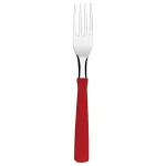 TENEDOR P/MESA ROJO NEW KOLOR BLISTER X12