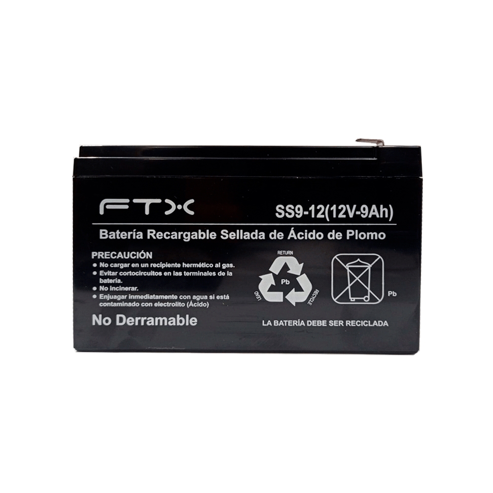 fastrax_105255_6a615a2adfe1d.jpg BATERIA RECARGABLE FTX 12V 9A SS9-12 - Imagen 1