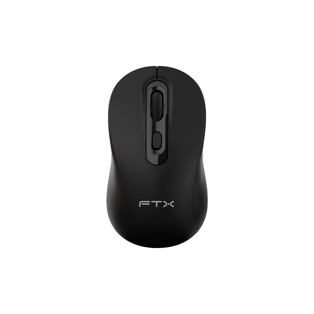 fastrax_107006_6a615a51876a2.jpg MOUSE FTX WIRELESS FTXG03 1600DPI/4 BOTONES NEGRO - Imagen 1