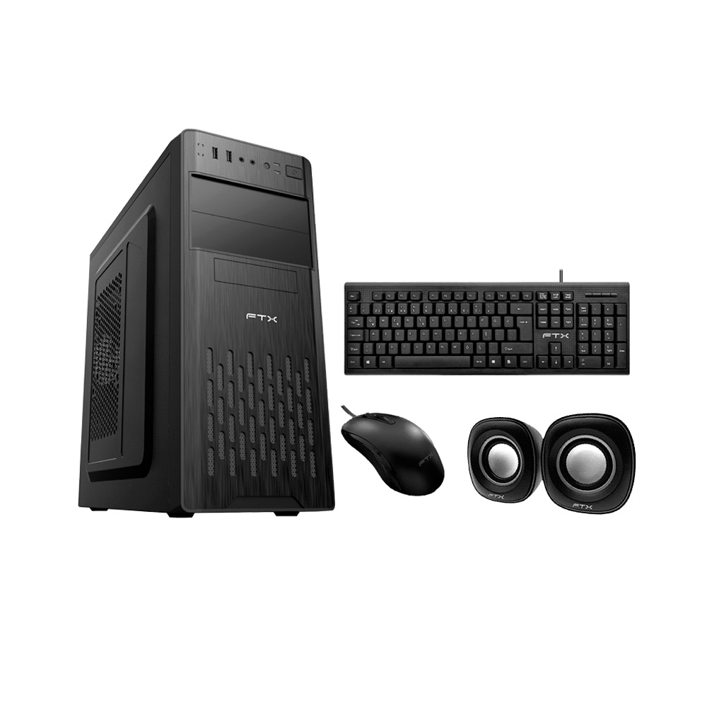 fastrax_107549_6a615a59df8ee.jpg GABINETE KIT FTX3155 500W+ MOUSE+ TECLADO PORTUGUES+ SPEAKER - Imagen 1