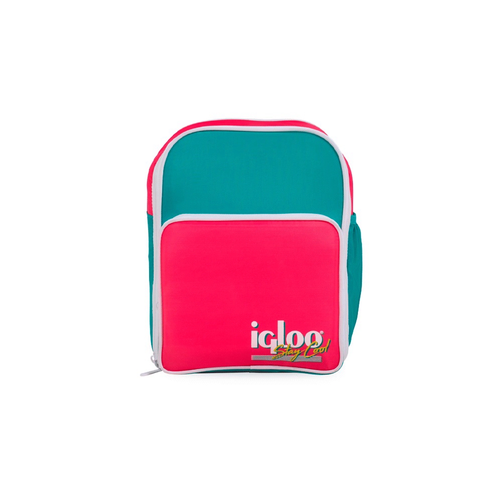 fastrax_107914_6a4f84b76eb00.jpg MOCHILA TERMICA IGLOO 12 LATAS RETRO JADE 63073 - Imagen 1
