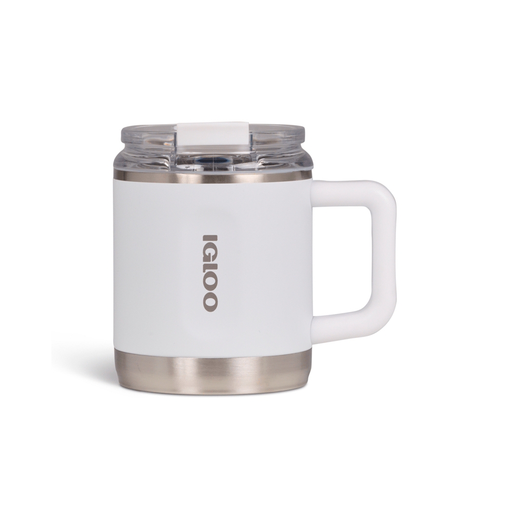 fastrax_107983_6a482852d7c34.jpg TAZA TERMICA IGLOO 450ML P/CAFÉ BLANCO 71231 - Imagen 1