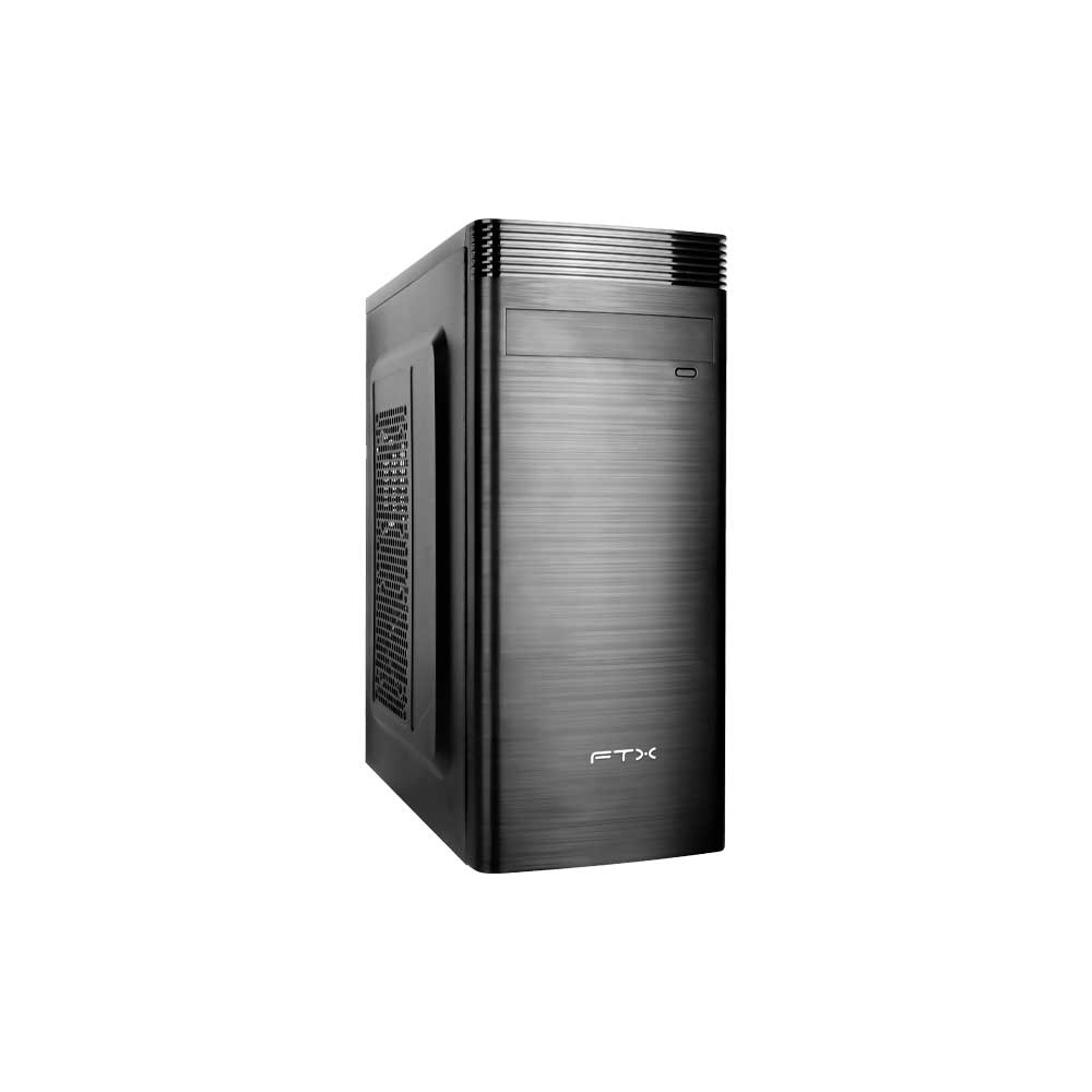 fastrax_108706_6a615a5d5c59f.jpg GABINETE FTX3133 C/FUENTE 500W BIVOLT/USB/AUX/NEGRO - Imagen 1