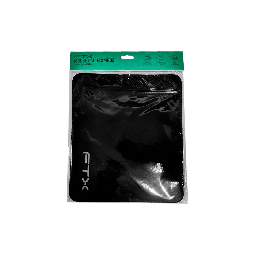 fastrax_108799_6a615a6d21d09.jpg MOUSE PAD FTX FTXMP02 20X24X0.3CM NEGRO - Imagen 1