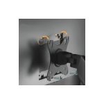 SOPORTE P/2MON FTX FTX46-C024E 17" A 32" 9KG/ART/INC/GIR/ROT180°/NEGRO - Imagen 2