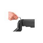 SOPORTE P/2MON FTX FTX46-C024E 17" A 32" 9KG/ART/INC/GIR/ROT180°/NEGRO - Imagen 4