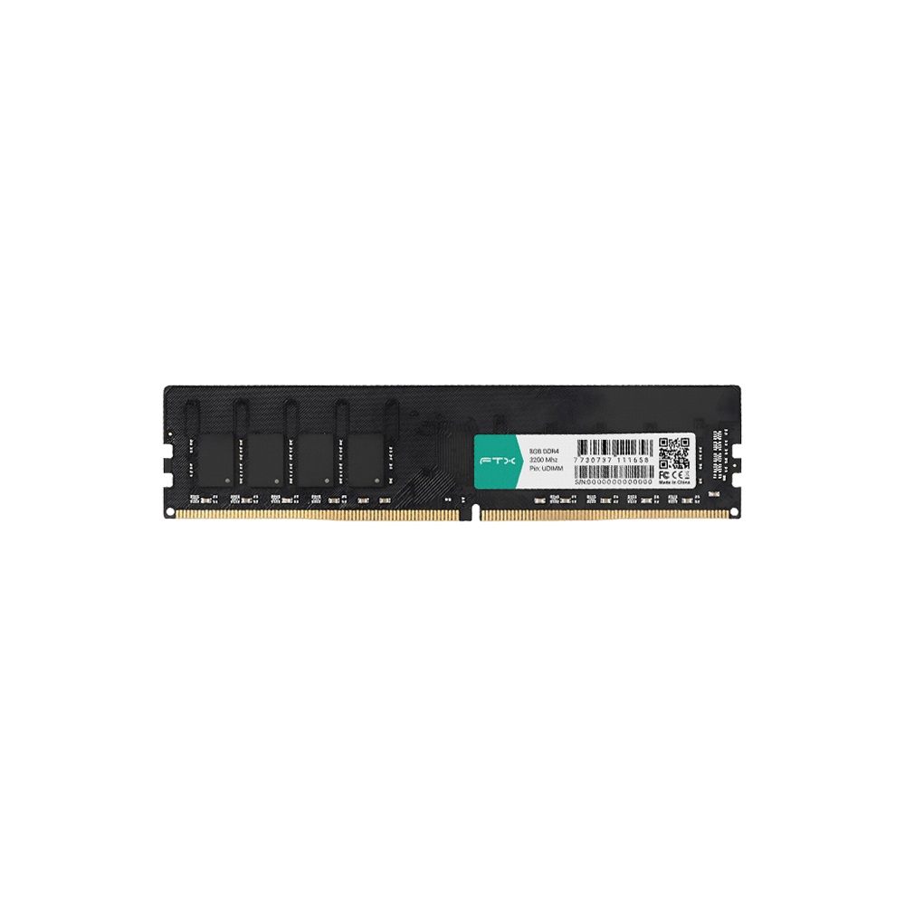 fastrax_111652_6a615ac3641c7.jpg MEMORIA RAM DDR4 8GB 3200 FTX 111658 - Imagen 1