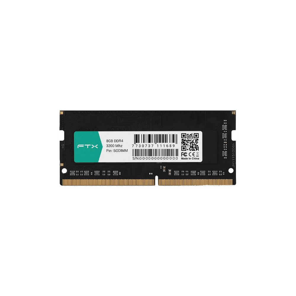 fastrax_111683_6a615ace66351.jpg MEMORIA RAM P/NB DDR4 8GB 3200 FTX 111689 - Imagen 1