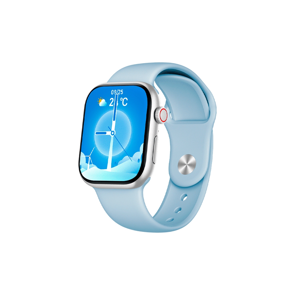 fastrax_111850_6a615af5ee0c9.jpg SMARTWATCH FTXA10P-SVLB 48MM PLATA/AZUL CLARO ANDROID/IOS/BT/FREC. CARD - Imagen 1