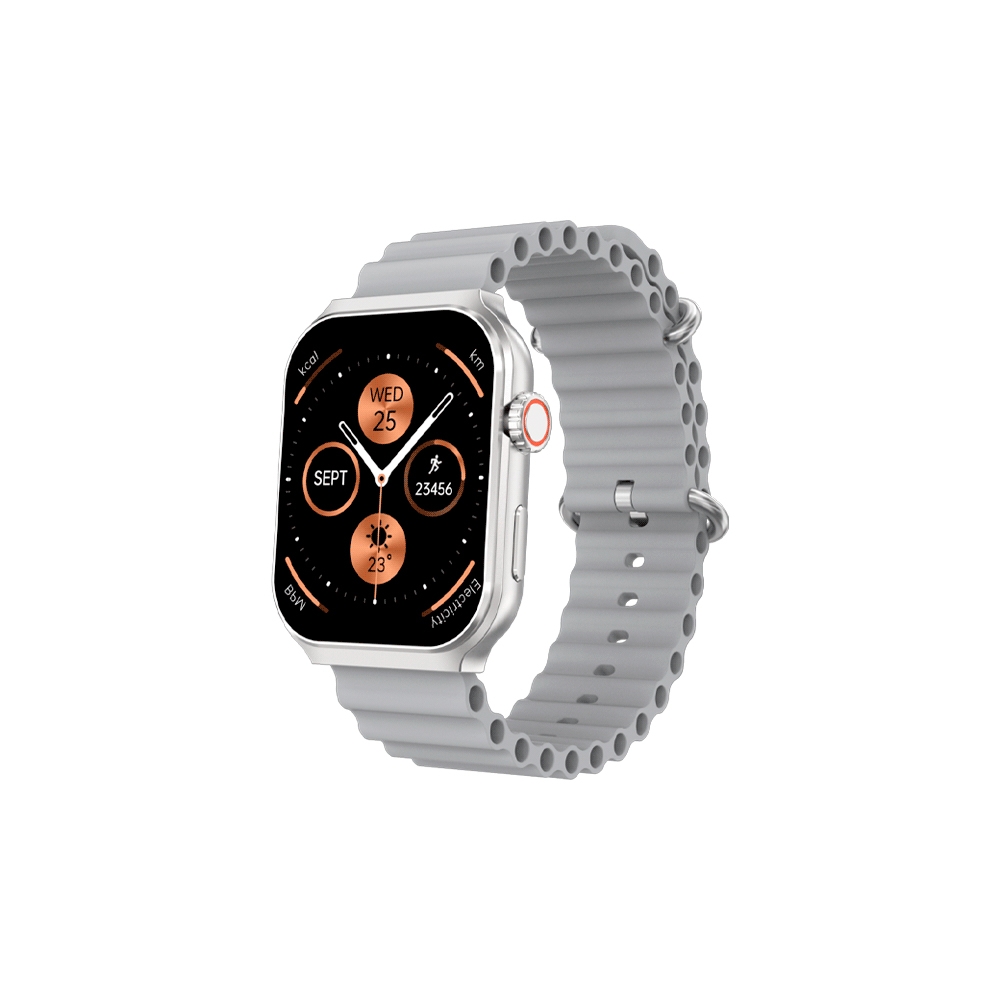 fastrax_111904_6a615b029b481.jpg SMARTWATCH FTXF25-SVG 50MM PLATA/GRIS ANDROID/IOS/BT/FREC. CARD - Imagen 1