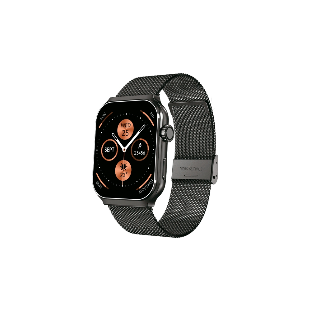 fastrax_111935_6a615b07a787d.jpg SMARTWATCH FTXF25-SVBM 50MM NEGRO METAL ANDROID/IOS/BT/FREC. CARD - Imagen 1
