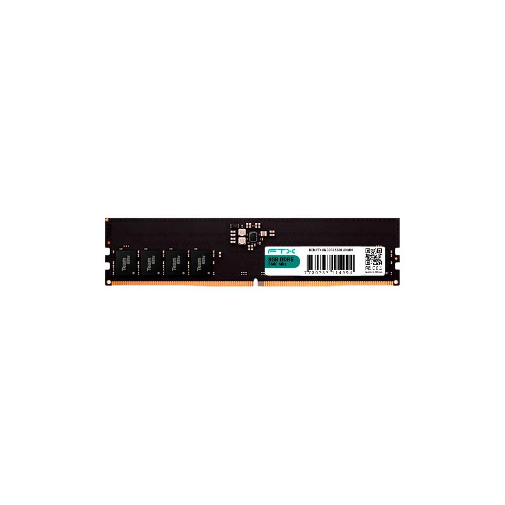 fastrax_114998_6a615b2a97daa.jpg MEMORIA RAM DDR5 8GB 5600 FTX 114994 - Imagen 1