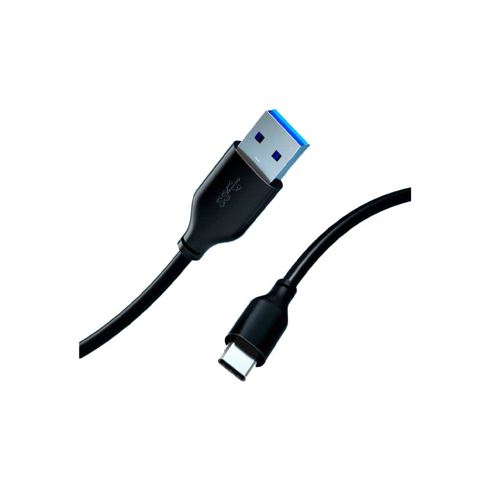 fastrax_115704_6a615b70e77ad.jpg CABLE USB-A 3.0 - USB-C M/M 2M FTX-C160-U33-CMAMN-B2 5GBPS/5V/3A - Imagen 1