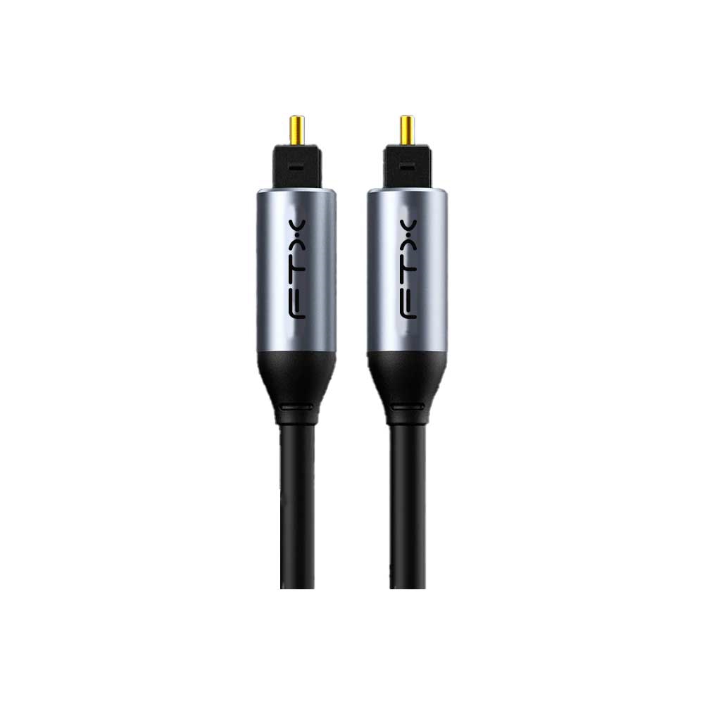 fastrax_115810_6a615b871bd81.jpg CABLE OPTICO 1M P/SOUND BAR/TV/PROY PREMIUM TOSLINK HIFI FTX-AV380-P04GN-S1 - Imagen 1