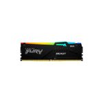 MEMORIA RAM DDR5 16G 6000 KINGSTON FURY BEAST BK KF560C36BBE2A-16 RGB XMP