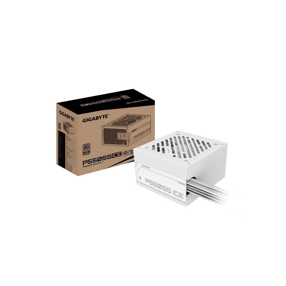 fastrax_116176_6a5654dca656b.jpg FUENTE GIGABYTE 550W 80PLUS SILVER BLANCO 220V GP-P550SS ICE - Imagen 1