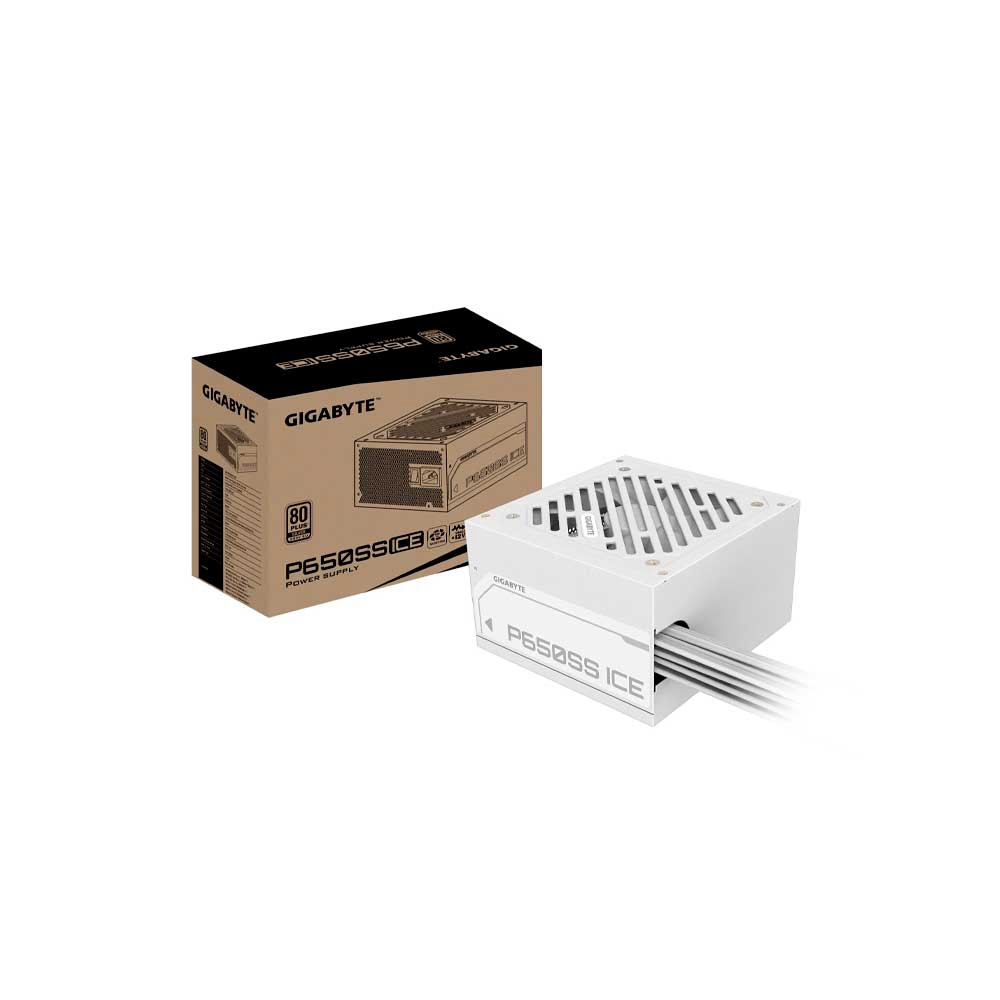 fastrax_116190_6a4c1cf848028.jpg FUENTE GIGABYTE 650W 80PLUS SILVER BLANCO 220V GP-P650SS ICE - Imagen 1