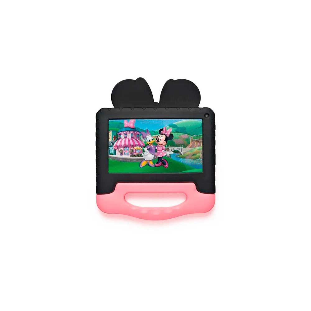 fastrax_116817_6a55d6e81b769.jpg TABLET KID ANDROID MULTILASER NB414 QC/64GB/4G/7"/ROSA MINNIE DISNEY - Imagen 1