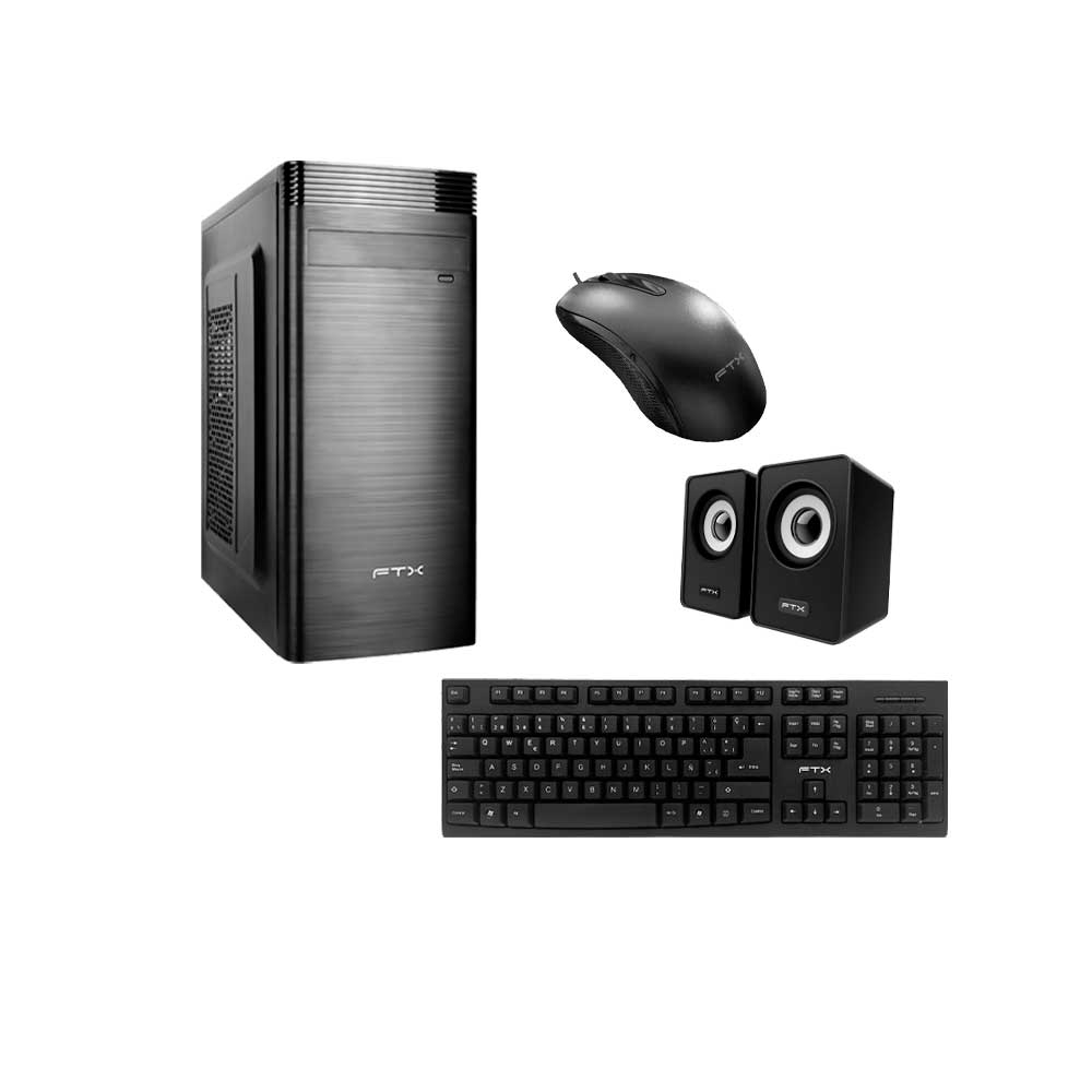 fastrax_116862_6a615b8d99b55.jpg GABINETE KIT FTX3133 500W+ MOUSE+ TECLADO ESPAÑOL+ PARLANTE - Imagen 1