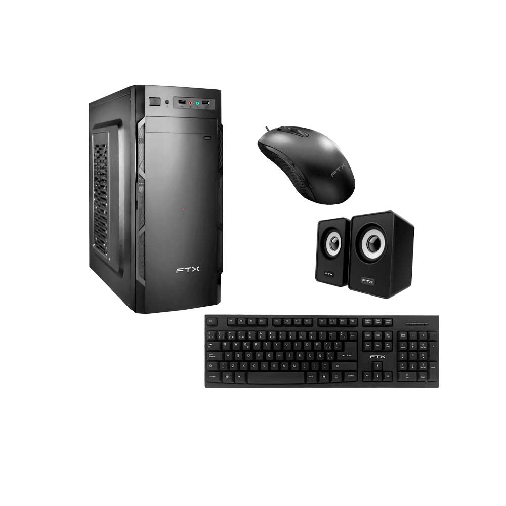 fastrax_116879_6a615b8ec44ce.jpg GABINETE KIT FTX3135 500W+ MOUSE+ TECLADO ESPAÑOL+ PARLANTE - Imagen 1
