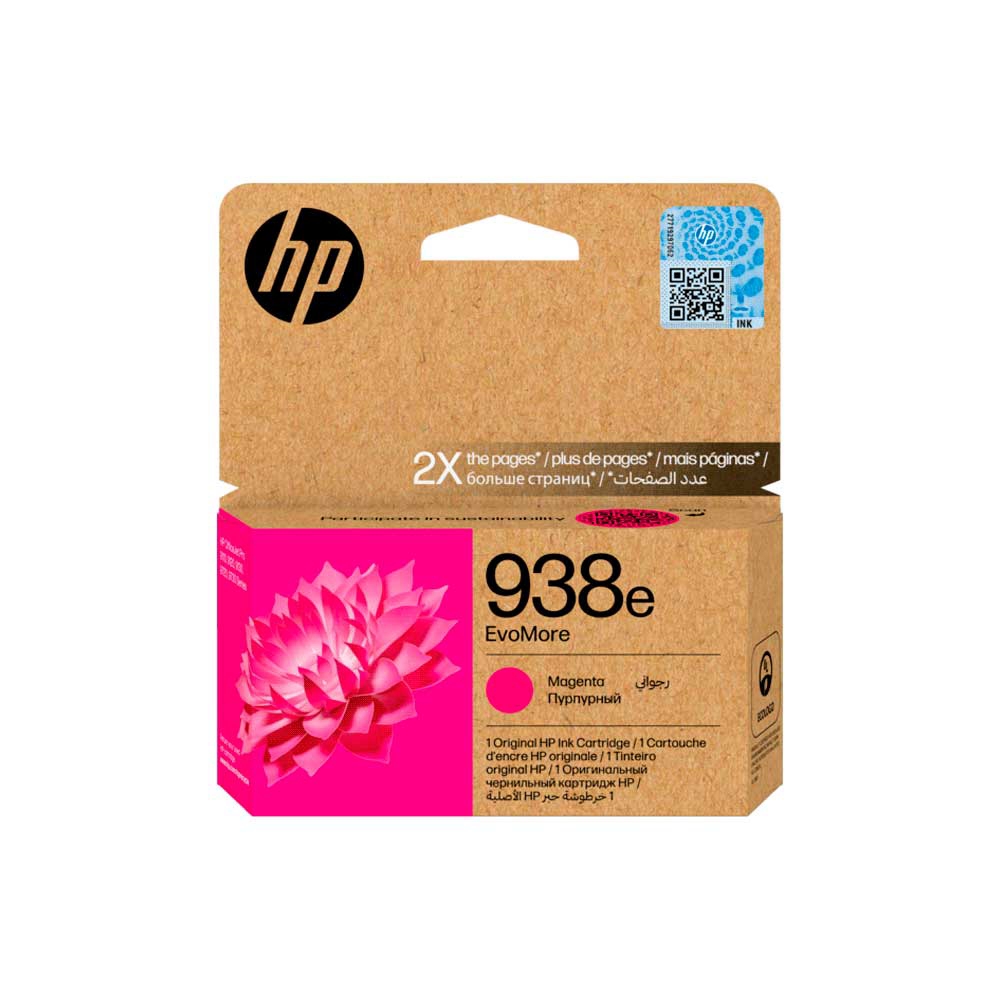 fastrax_121668_6a5646c093022.jpg TINTA HP 938E MAGENTA EVOMORE 4S6Y0PL 20ML - Imagen 1