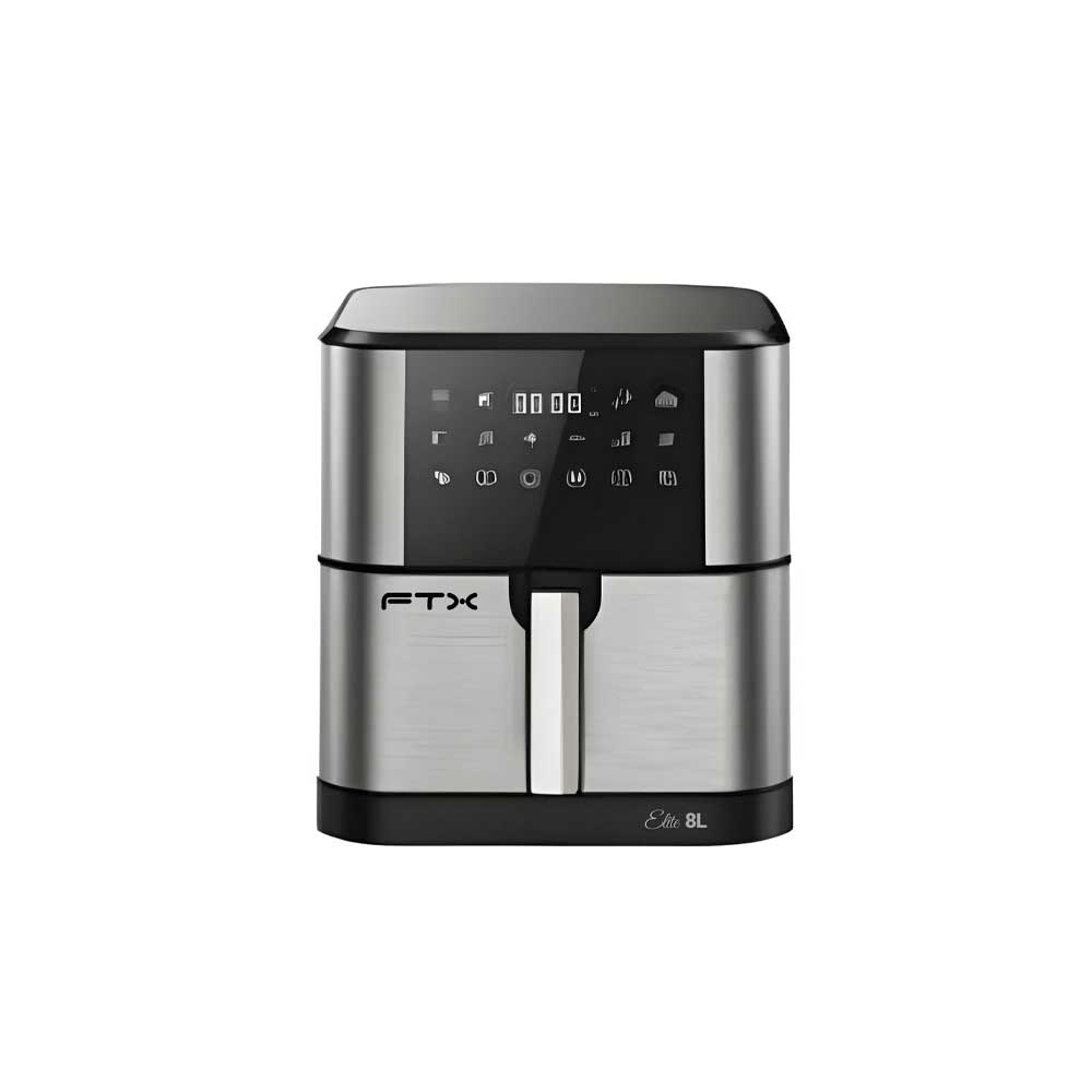 fastrax_124027_6a615c0a794e4.jpg FREIDORA SIN ACEITE FTX AF2-08V1 ELITE 8L 1800W 220V NEG/ACERO INOX DIGITAL - Imagen 1