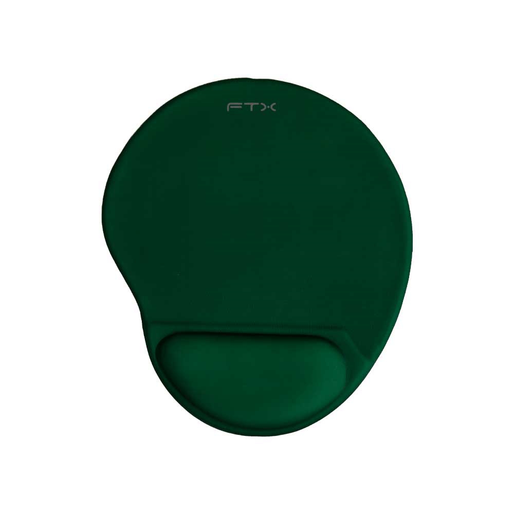 fastrax_124355_6a615c19b148e.jpg MOUSE PAD FTXMPG01-GR 31X27CM CON APOYO DE MUÑECA EN GEL VERDE - Imagen 1