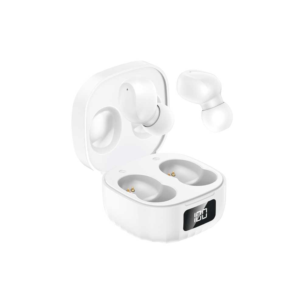 fastrax_124522_6a615c25b17e0.jpg AURICULAR CON MICROFONO FTX E27-WH BT/MIC/IPX4 BLANCO - Imagen 1