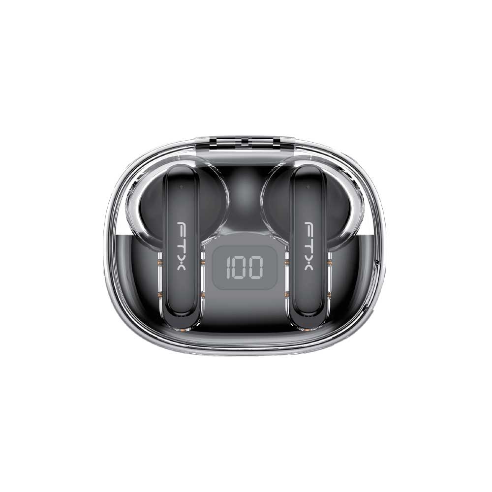fastrax_124607_6a615c3172a12.jpg AURICULAR CON MICROFONO FTX E80-BK BT/MIC/ENC/TOUCH/IPX6 NEGRO - Imagen 1