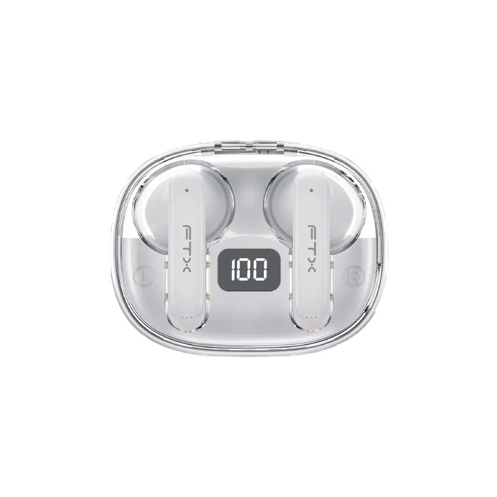 fastrax_124614_6a615c336c4b1.jpg AURICULAR CON MICROFONO FTX E80-WH BT/MIC/ENC/TOUCH/IPX6 BLANCO - Imagen 1