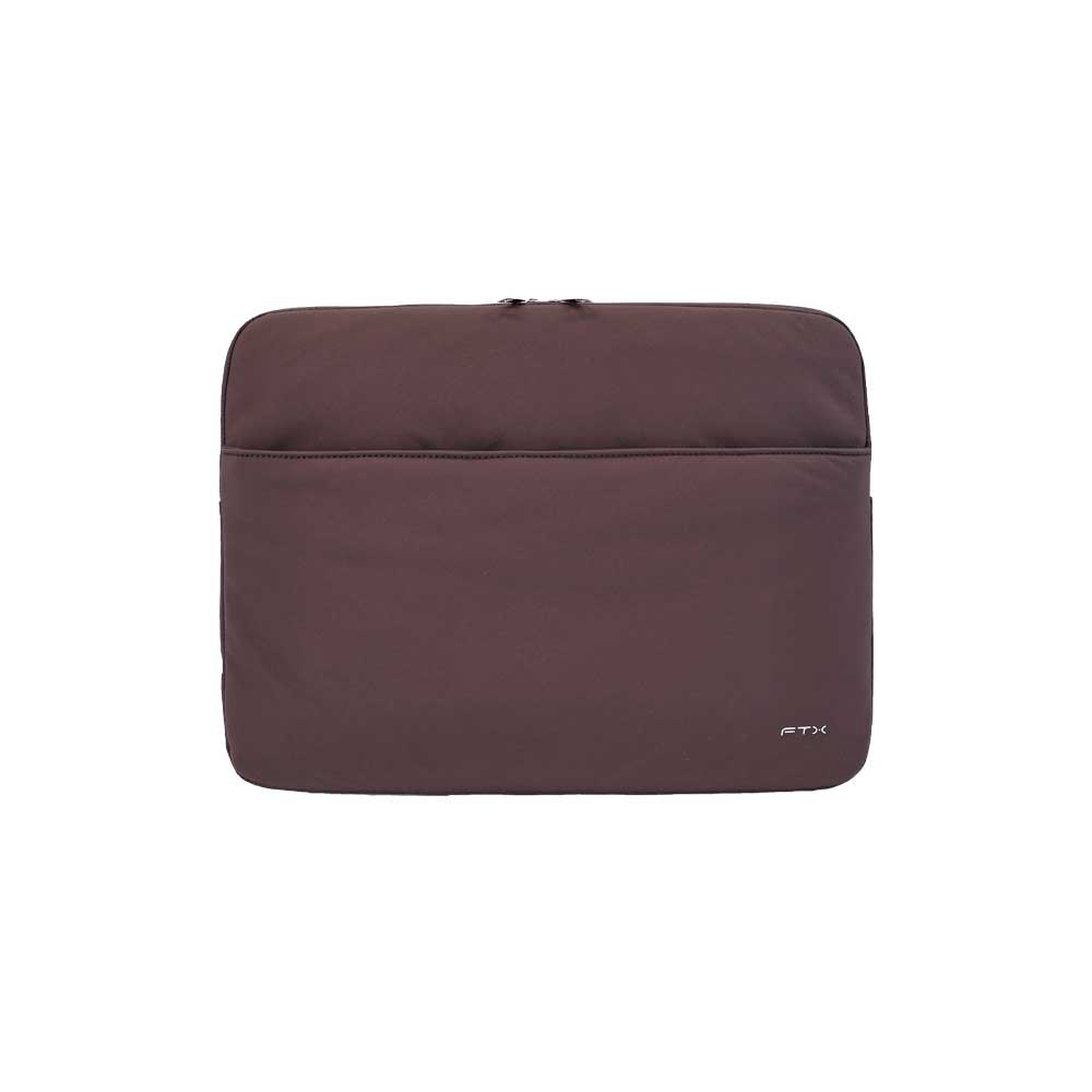 fastrax_125338_6a615c9f9192b.jpg FUNDA PARA NOTEBOOK FTX SEDA-BR 15.6" MARRON - Imagen 1