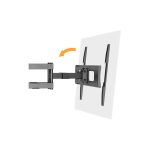 SOPORTE P/TV FTX FTX80-466A 37" A 86" 60KG ART/INC5°/GIRO60°/NEGRO - Imagen 2