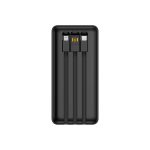 CARGADOR PORTATIL FTX 20000MAH 22.5W PB-20LCD-BK POWER BANK NEGRO C/CAB INTEGRADO - Imagen 4