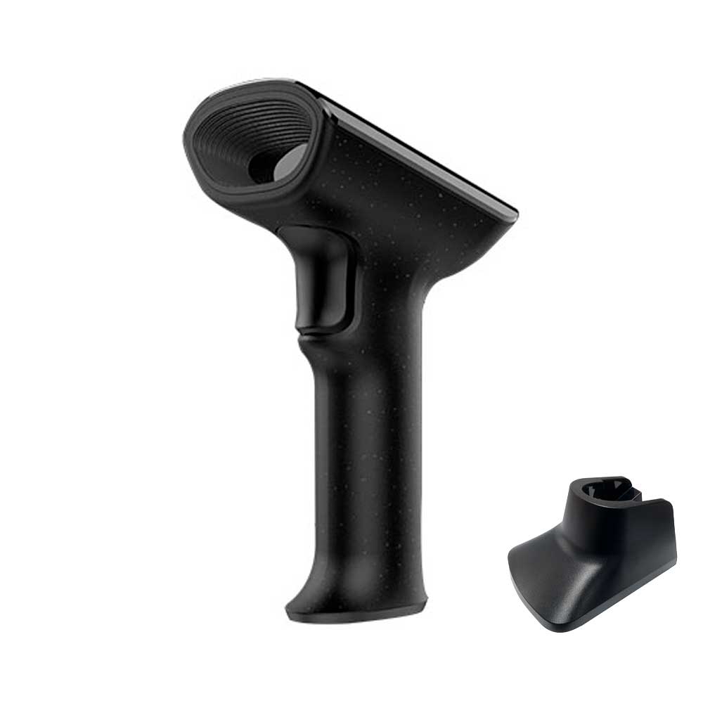 fastrax_128063_6a615cf4b1ac6.jpg LECTOR FTX LC023BH5 2D IMAGER USB MAN C/BASE NEGRO - Imagen 1