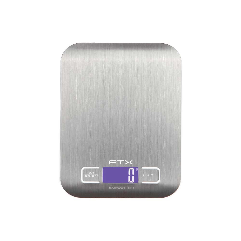 fastrax_128223_6a615d044019f.jpg BALANZA DE COCINA FTX DIGITAL 10KG PLANA GRIS KS-101 - Imagen 1