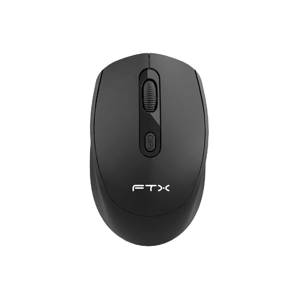 fastrax_128902_6a615ded9c1ae.jpg MOUSE FTX WIRELESS FTXMW21 1600DPI/4 BOTONES/GRIS CON NEGRO - Imagen 1