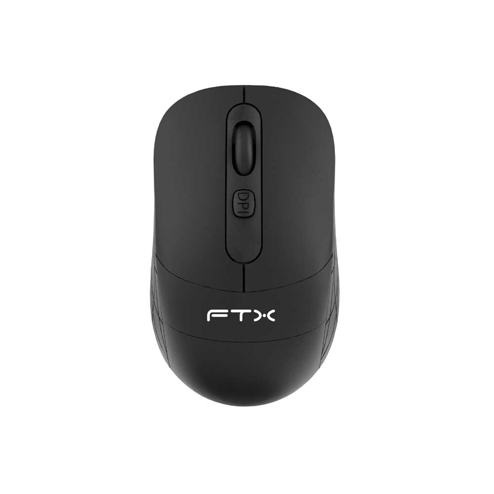 fastrax_128926_6a6151d51a3c8.jpg MOUSE FTX WIRELESS FTXMW73 2400DPI/4 BOTONES/NEGRO - Imagen 1