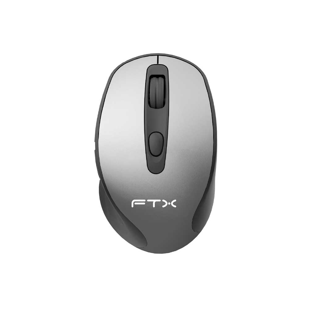 fastrax_128940_6a6151d64a312.jpg MOUSE FTX WIRELESS DUAL-MODE FTXMWB40 1600DPI/4 BOTONES/GRIS CON NEGRO - Imagen 1