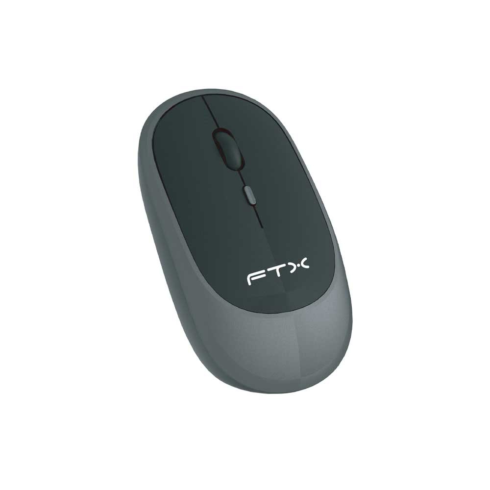 fastrax_128957_6a6151d7b4cd4.jpg MOUSE FTX WIRELESS DUAL-MODE MWB59 1600DPI/4 BOTONES/RECARGABLE/GRIS CON NEGRO - Imagen 1